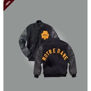 NEW Notre Dame Rudy jacket